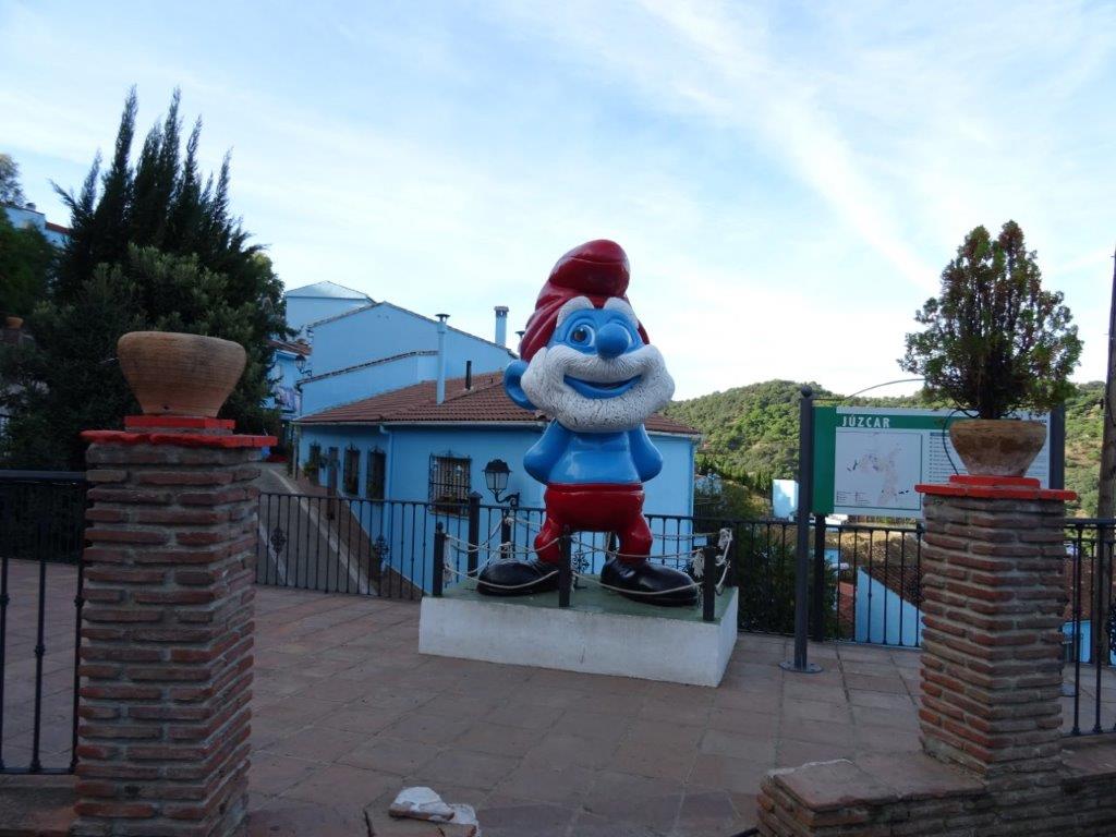 Andalousie, village bleu