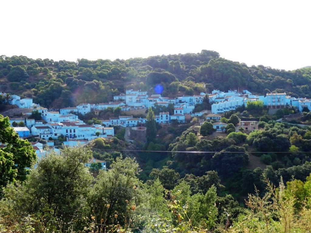 Andalousie, village bleu